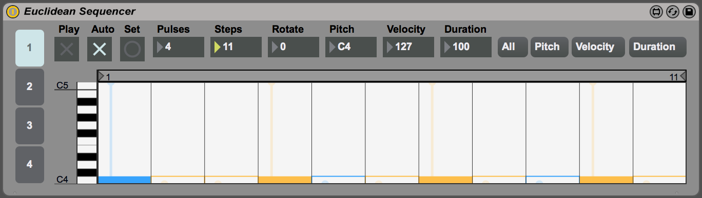 Euclidean Sequencer