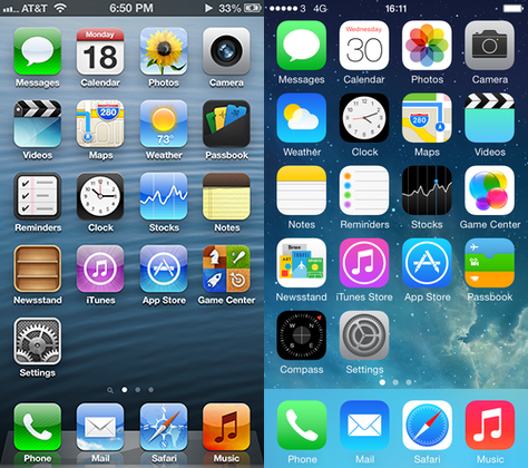 iOS 6 & iOS 7